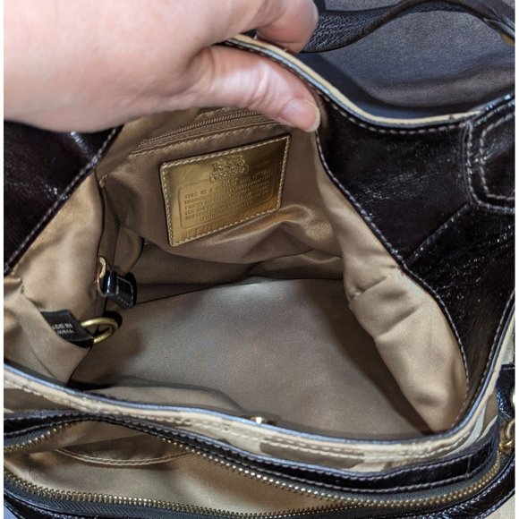 Coach Beige Handbag - Picture 3 of 11